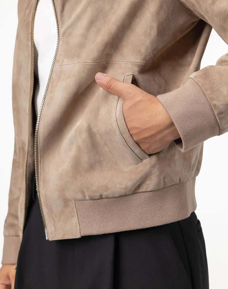 Royal Crescent Suede Blouson