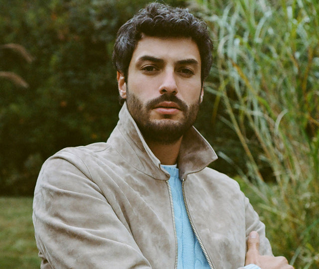 Royal Crescent Suede Blouson