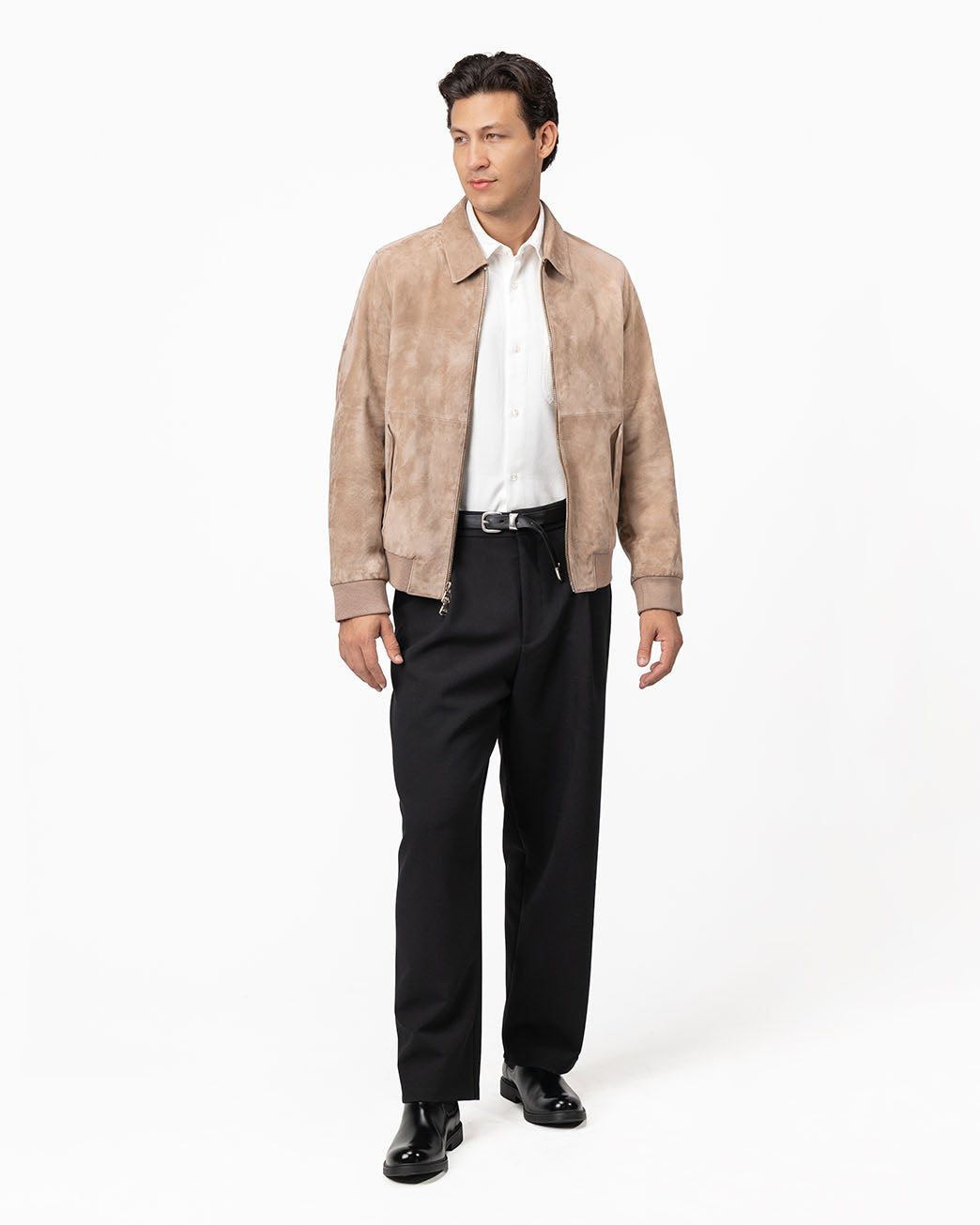 Royal Crescent Suede Blouson