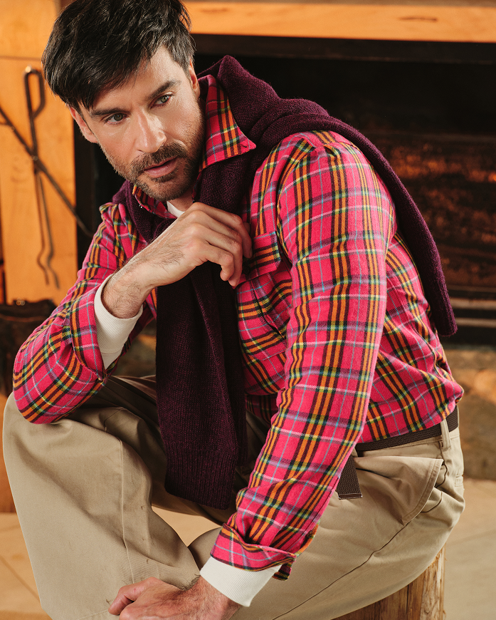 The Capac | A Plaid Flannel Shirt