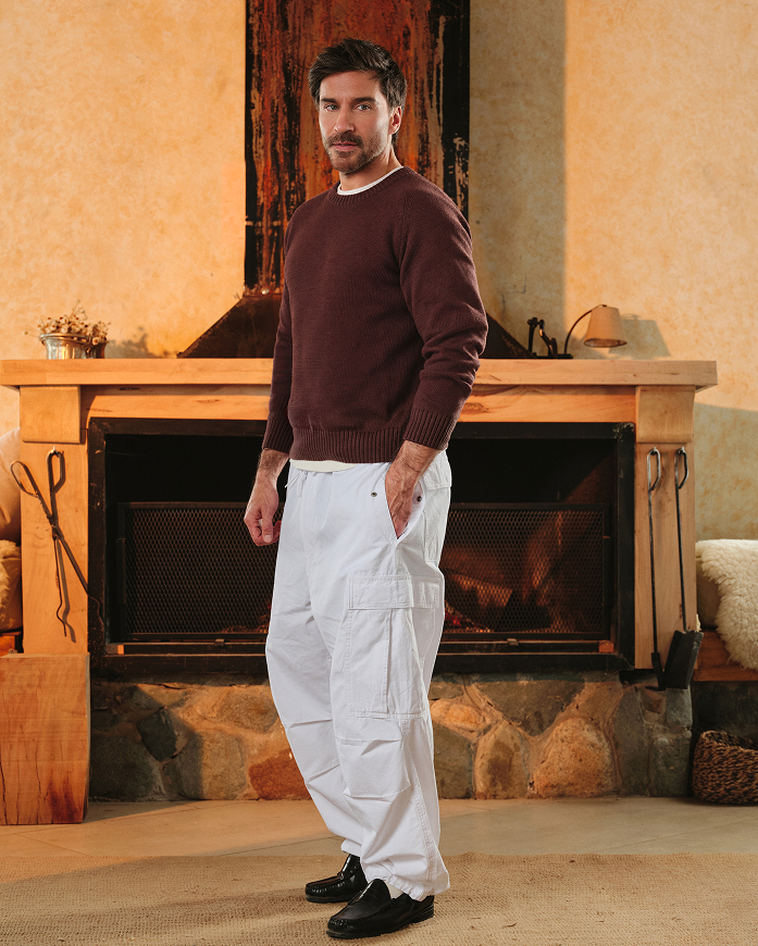 Cusco Cotton Crewneck Sweater