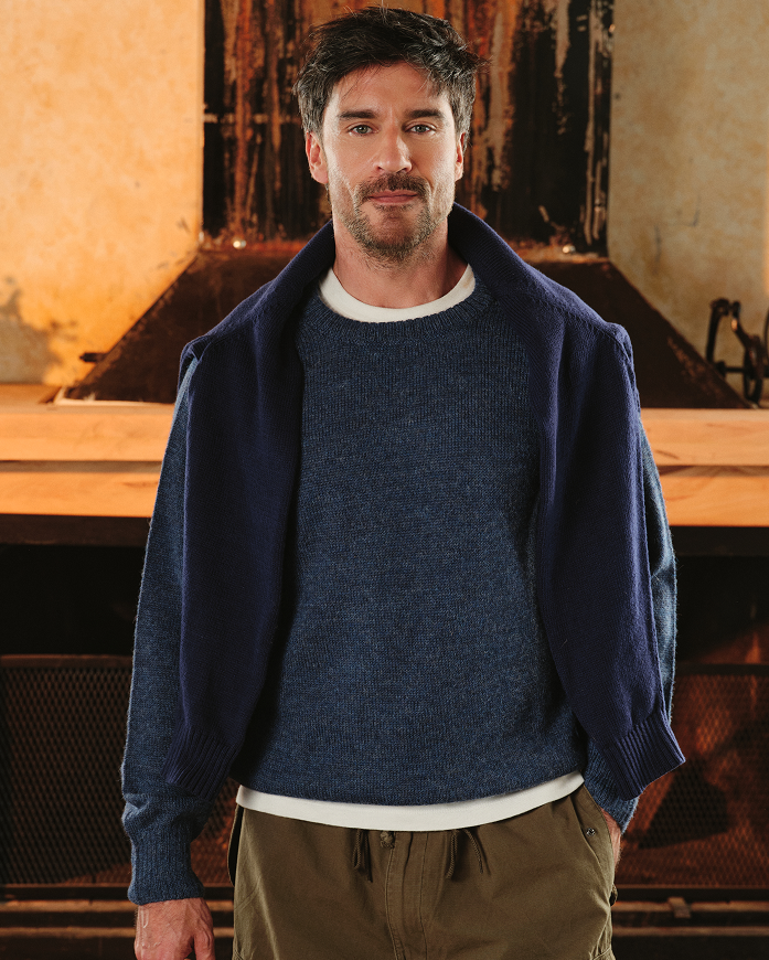 Apu Alpaca Crewneck Sweater
