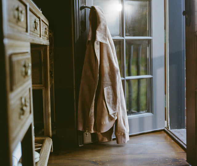 Royal Crescent Suede Blouson